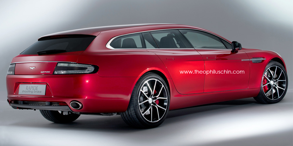 Rapide S Shooting Brake - rear