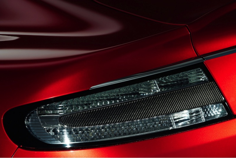 Rapide S - carbon fibre rear lamp infills