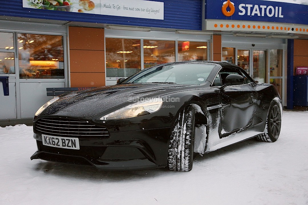 Vanquish Volante close up - front