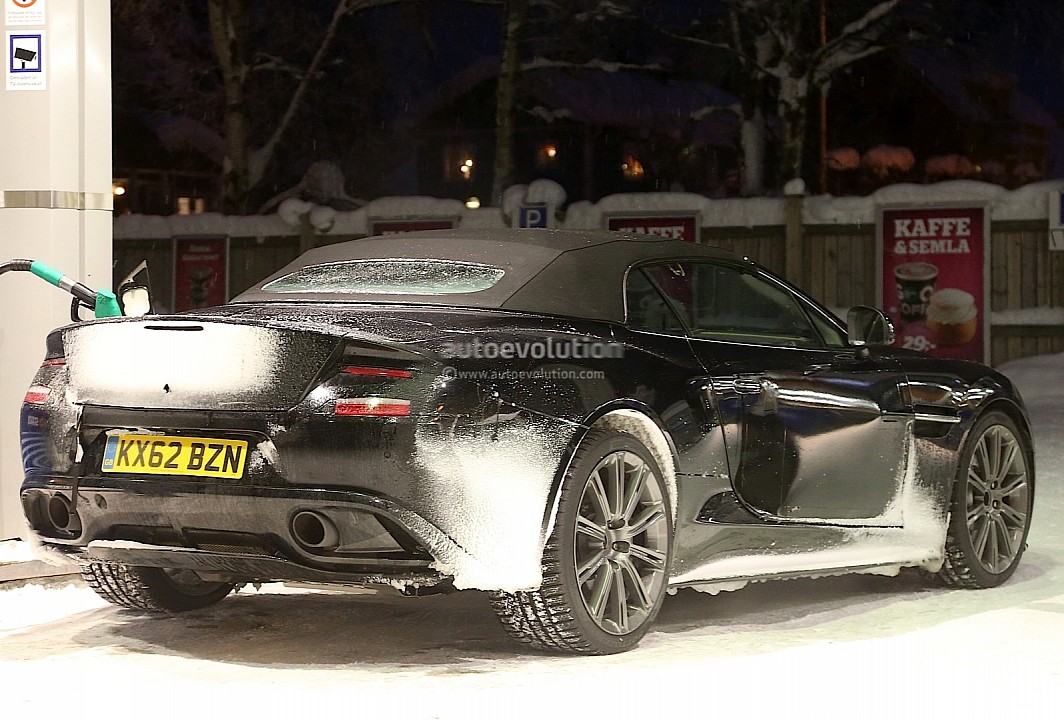 Vanquish Volante close up - rear right