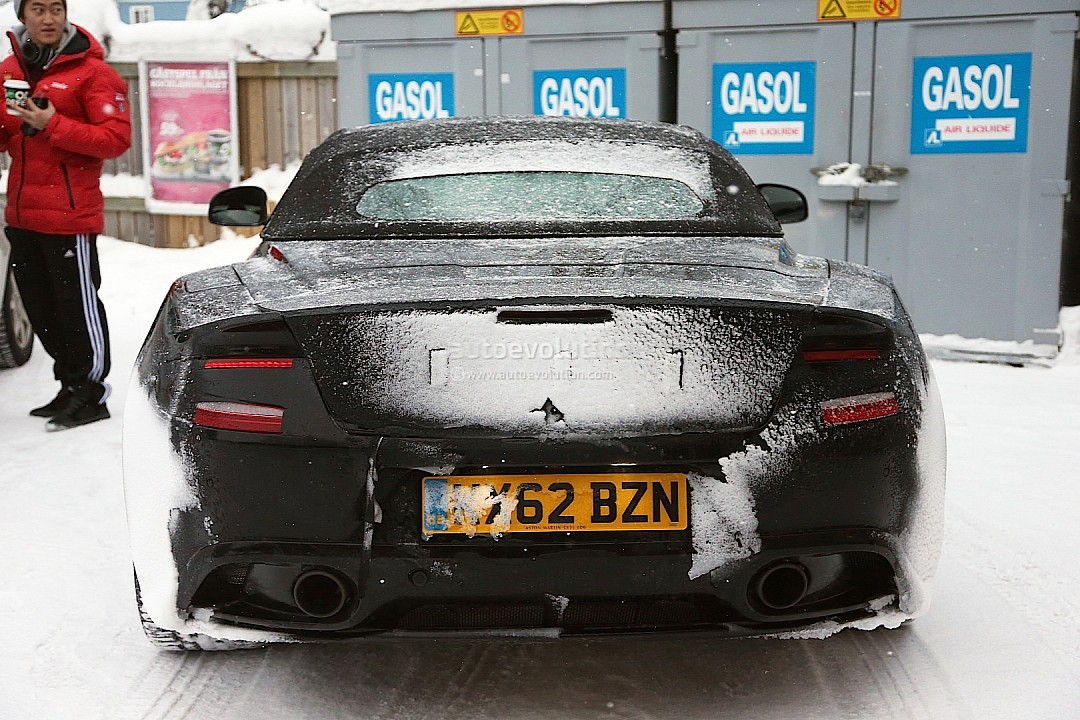 Vanquish Volante close up - rear