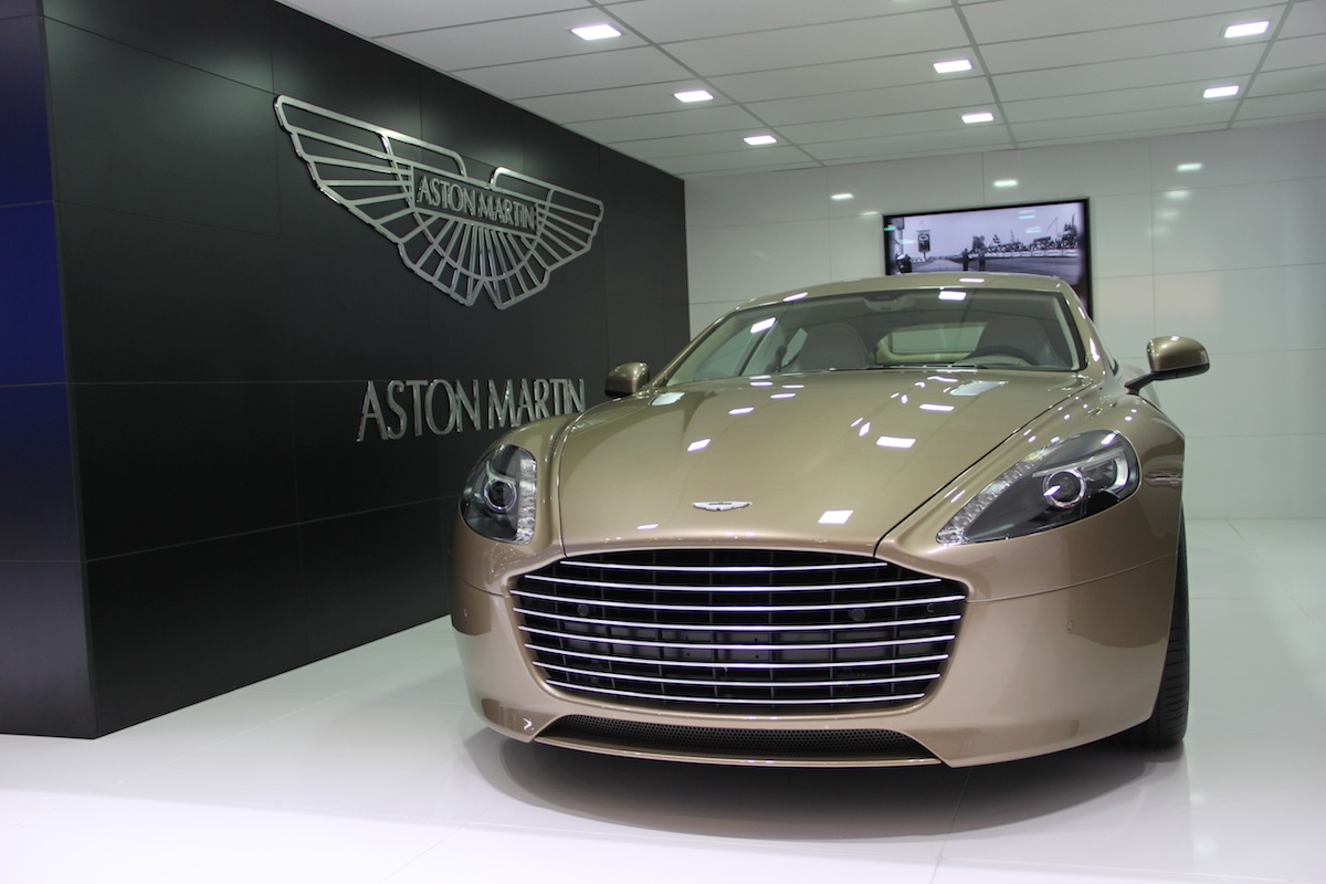 Rapide S in Selene Bronze - grill