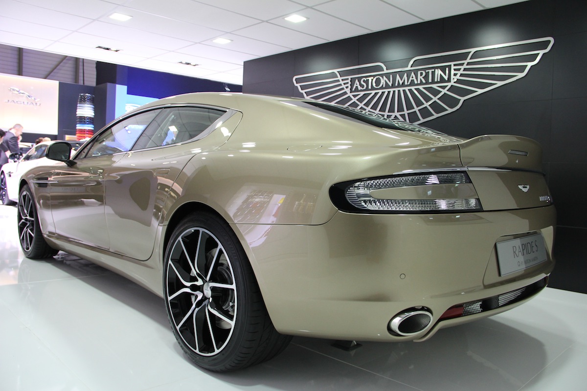 Rapide S in Selene Bronze - rear