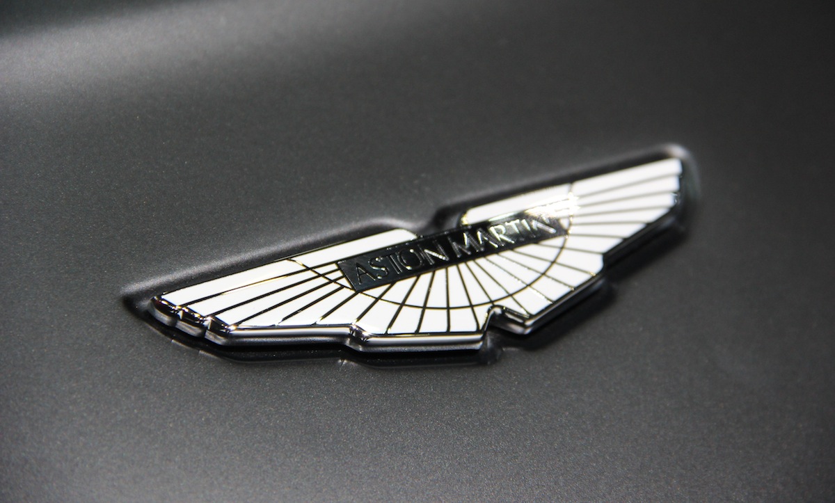 Aston Martin Logo Black Background