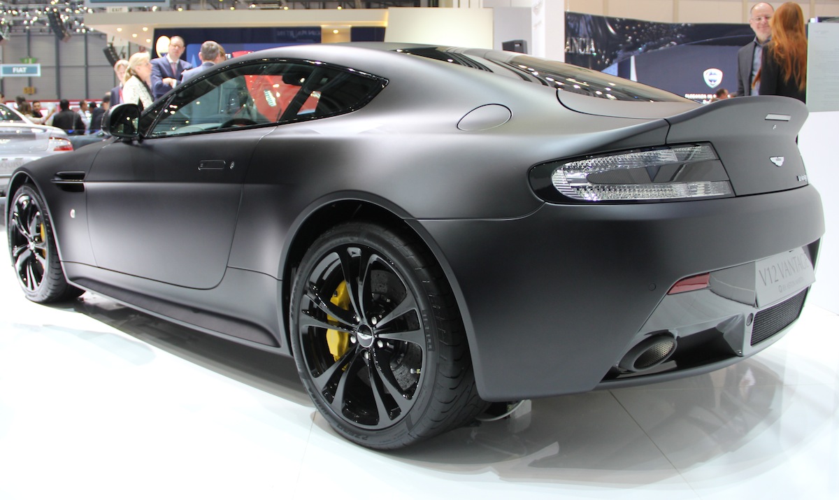 Aston Martin Vanquish Matte Black