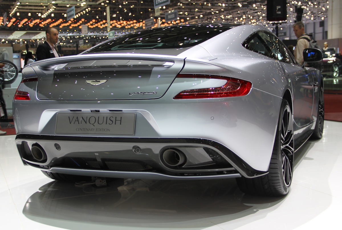 Vanquish Centenary Edition - rear