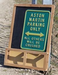 PBSM0413 - Aston Martin Parking Only