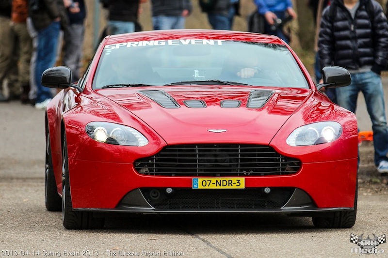 v12 vantage front - spring event