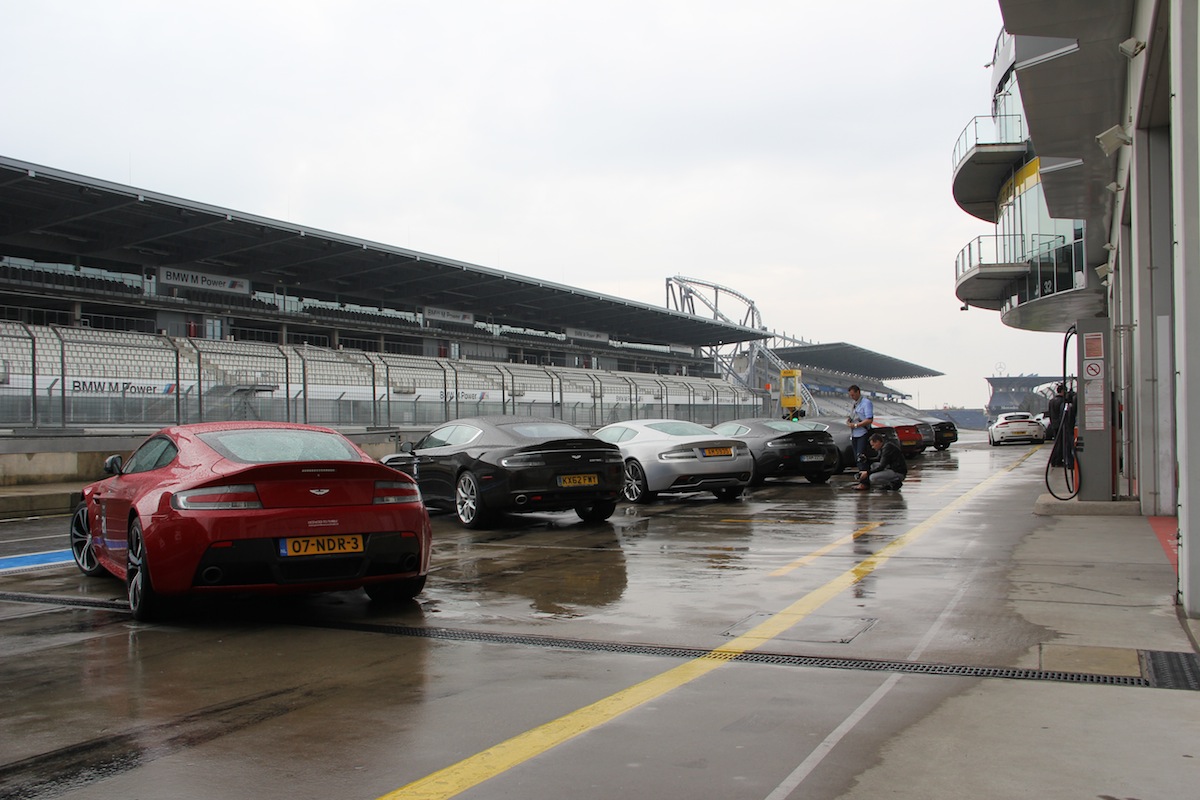 Red in the pitlane