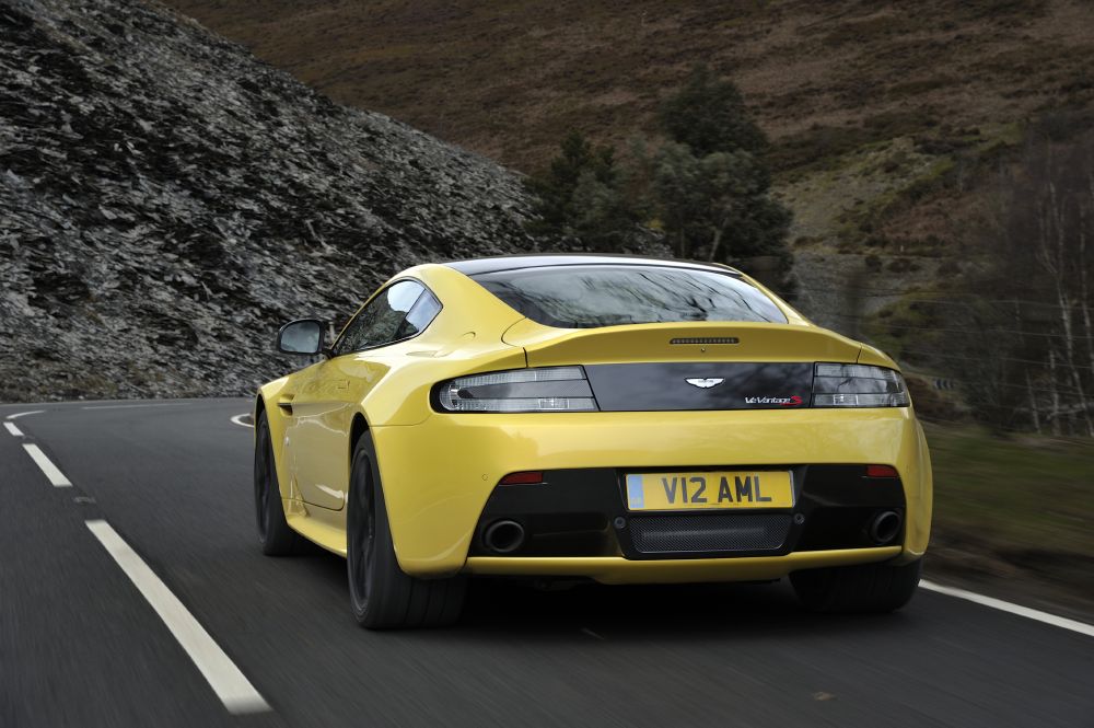 V12 Vantage S - road rear