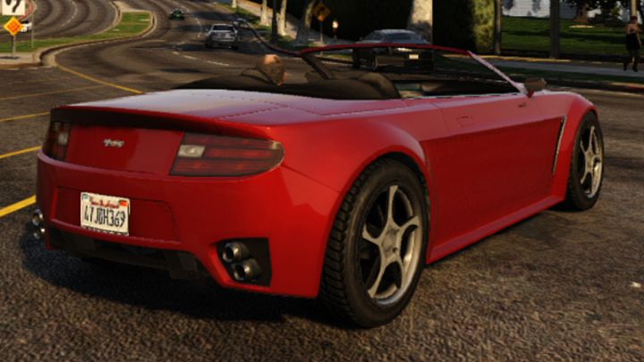 GTA V - Dewbauchee Rapid GT Roadster - rear