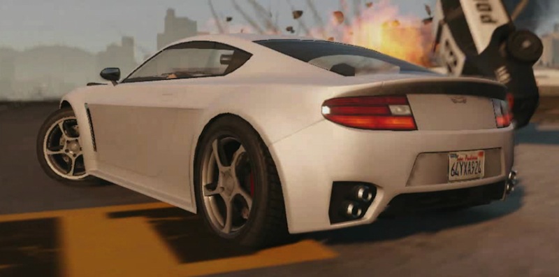 GTA V - Dewbauchee Rapid GT - rear