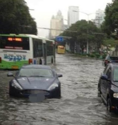 rapide in flood in china