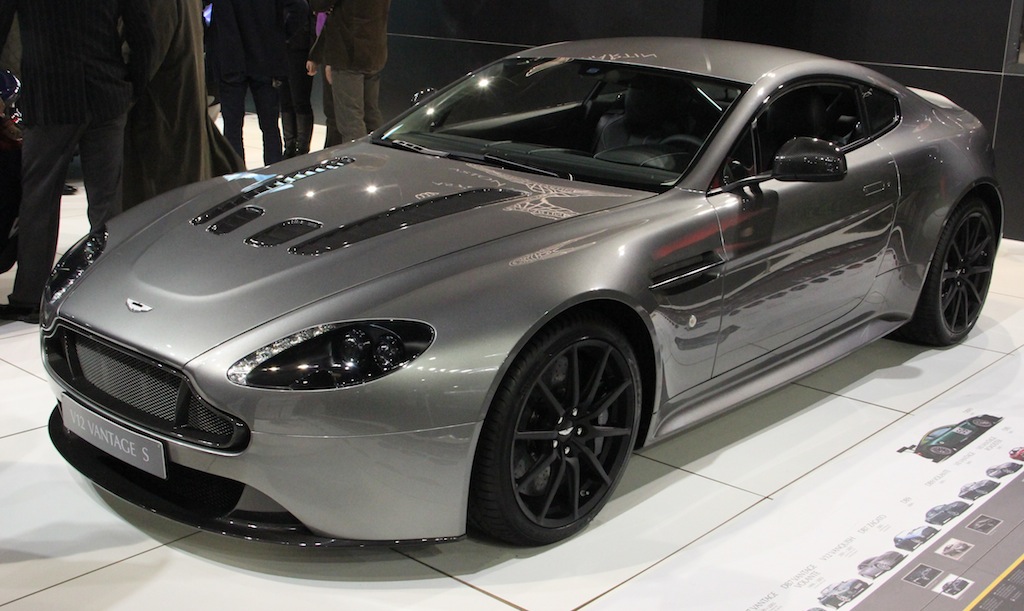 V12 Vantage S in Tungsten Silver - front