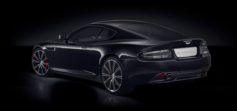 DB9 Carbon Black - rear