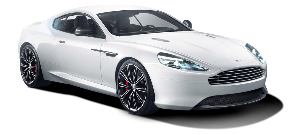 DB9 Carbon White - front