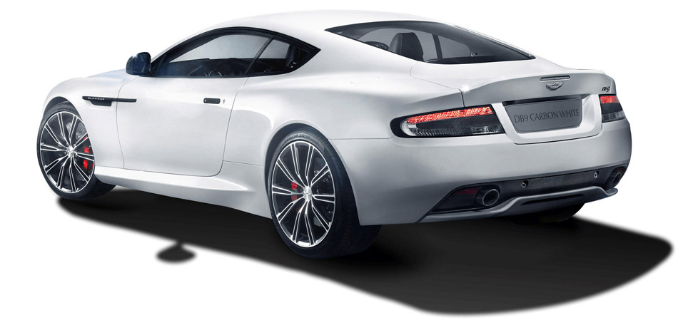 DB9 Carbon White - rear