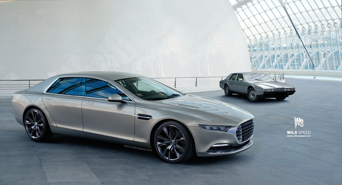 Aston Martin Lagonda render by Wild Speed