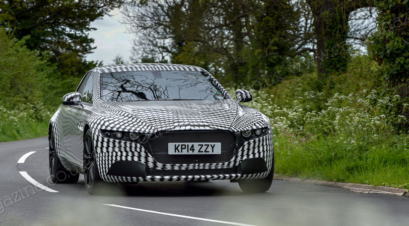 Aston Martin super saloon - front