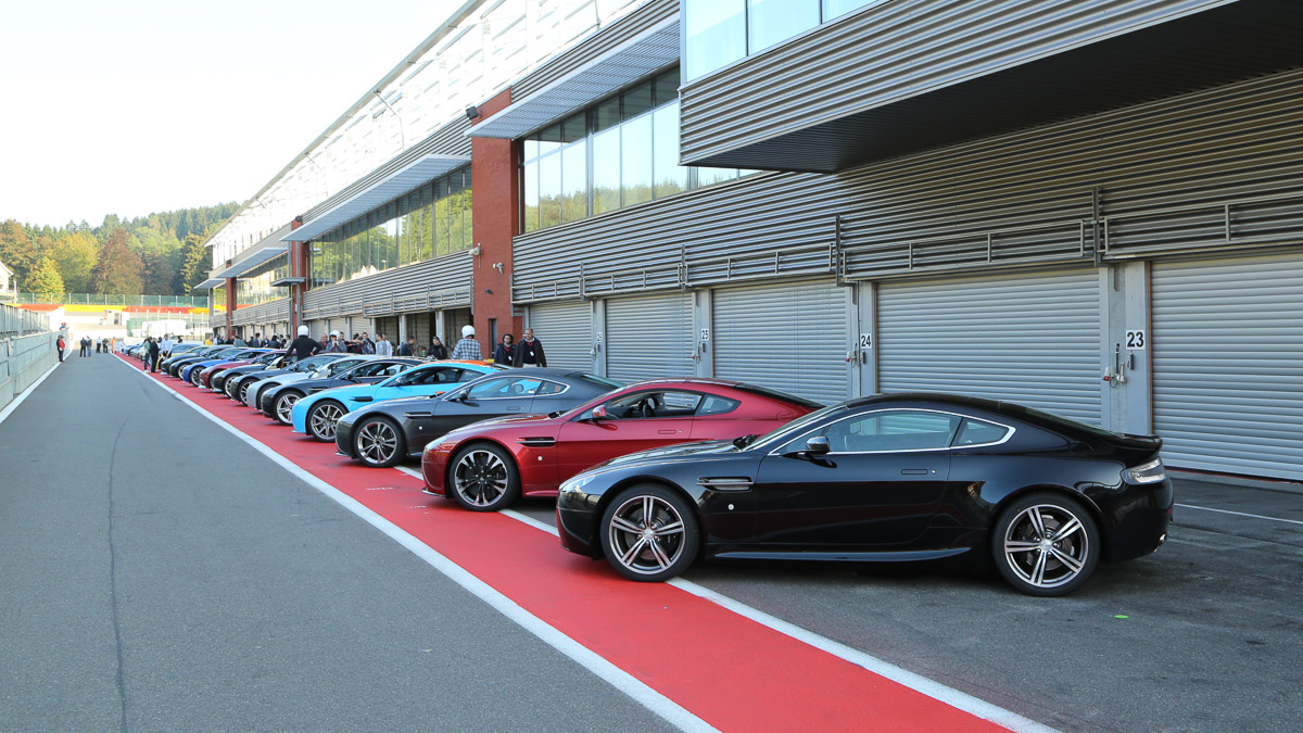 Aston Martin on Spa 2014-5