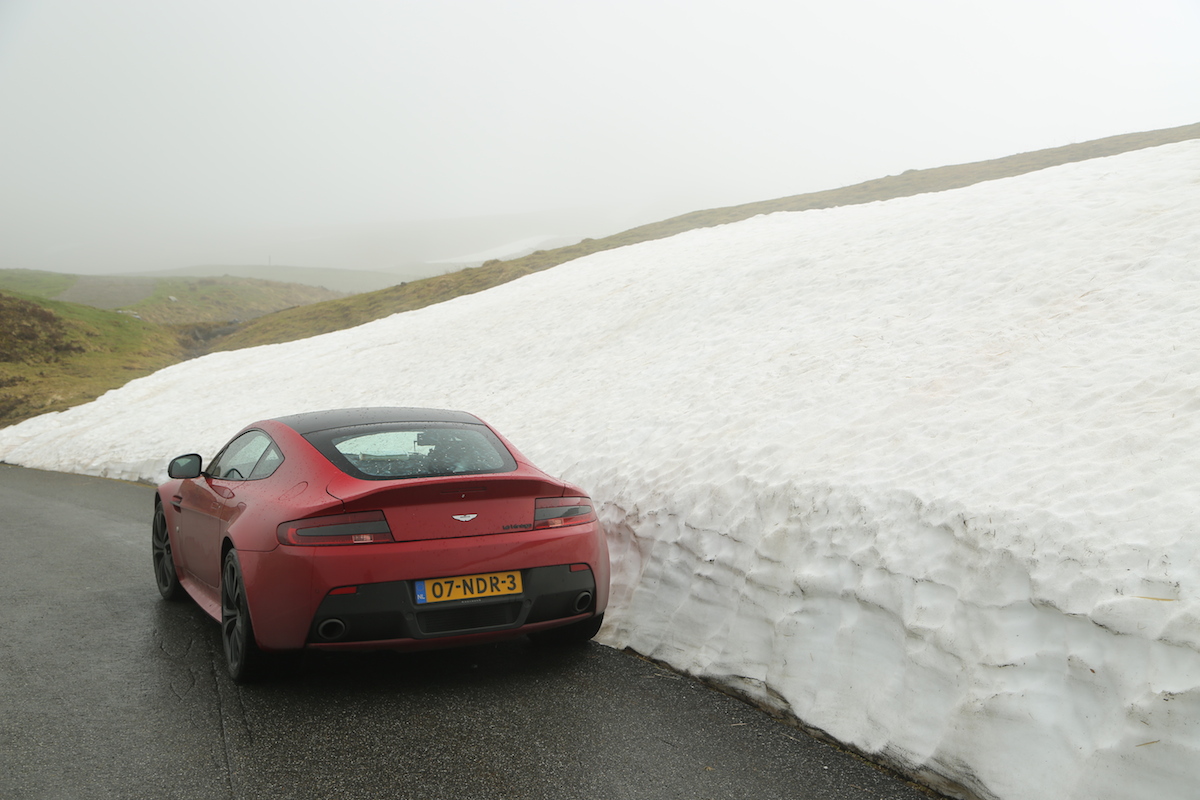 V12 Vantage in the Pyrenees