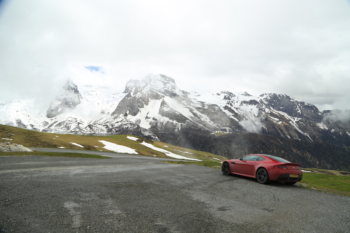 V12 Vantage in the Pyrenees