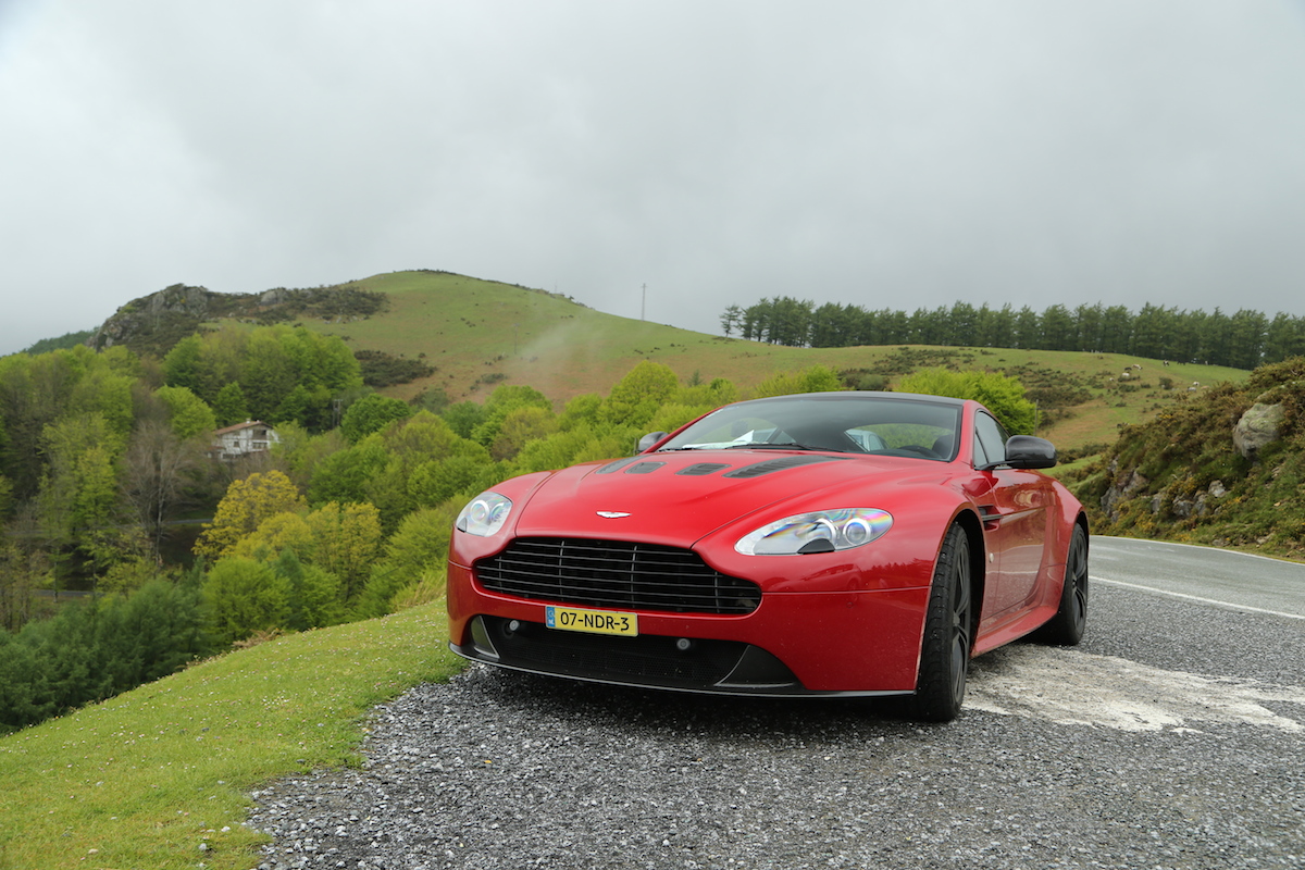 V12 Vantage in the Pyrenees