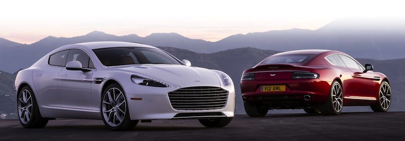 Rapide S red and white