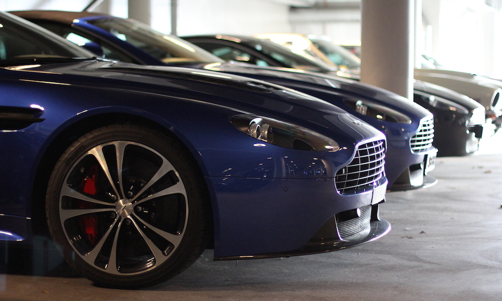 Two Cobalt Blue Roadsters - 6154