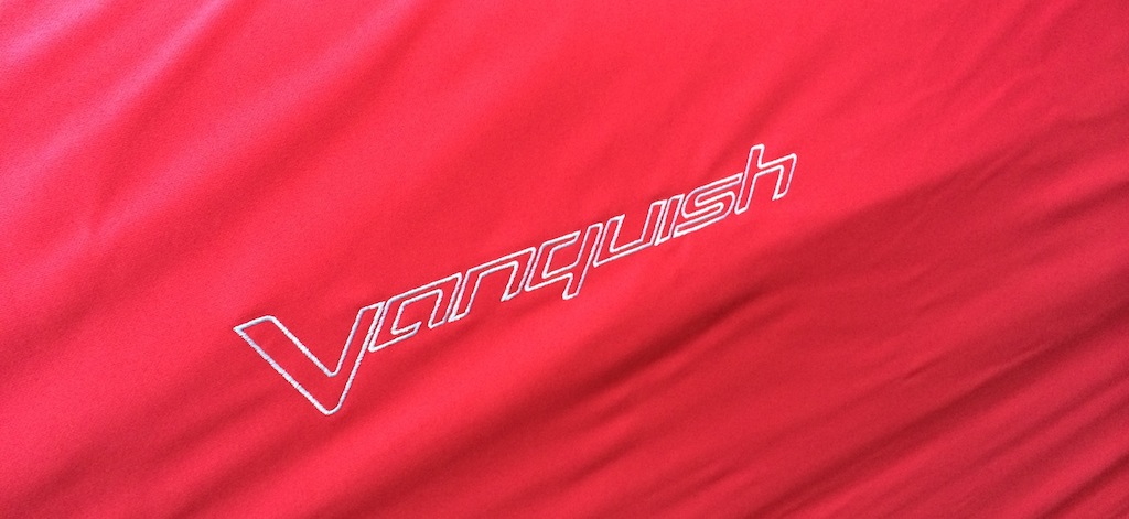Vanquish logo on side
