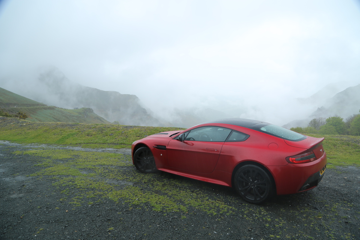 V12 Vantage in the Pyrenees